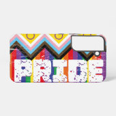 Progress Pride LGBTQ Samsung Galaxy Hülle (Rückseite (Horizontal))