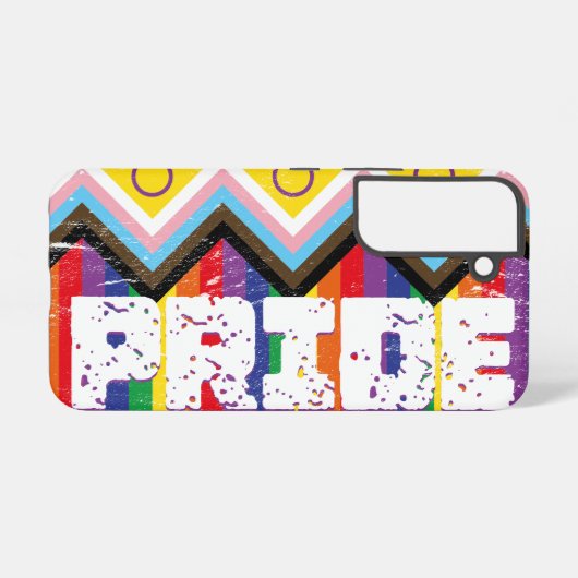 Progress Pride LGBTQ Samsung Galaxy Hülle (Rückseite (Horizontal))