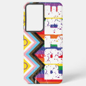 Progress Pride LGBTQ Samsung Galaxy Hülle (Rückseite)