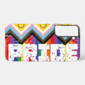 Progress Pride LGBTQ Samsung Galaxy Hülle (Rückseite (Horizontal))