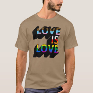 Progress Pride Love is Love T-Shirt