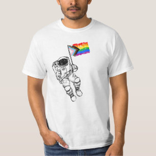Progress Pride Mondmann bedrängt T-Shirt