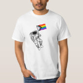 Progress Pride Moonman T-Shirt (Vorderseite)