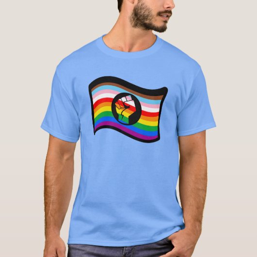 Progress Pride POC Fire T - Shirt (Vorderseite)