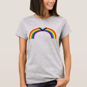 Progress Pride Rainbow Arc T - Shirt (Vorderseite)