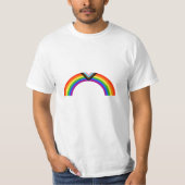 Progress Pride Rainbow Arch T-Shirt (Vorderseite)
