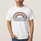 Progress Pride Rainbow-T - Shirt (Vorderseite)