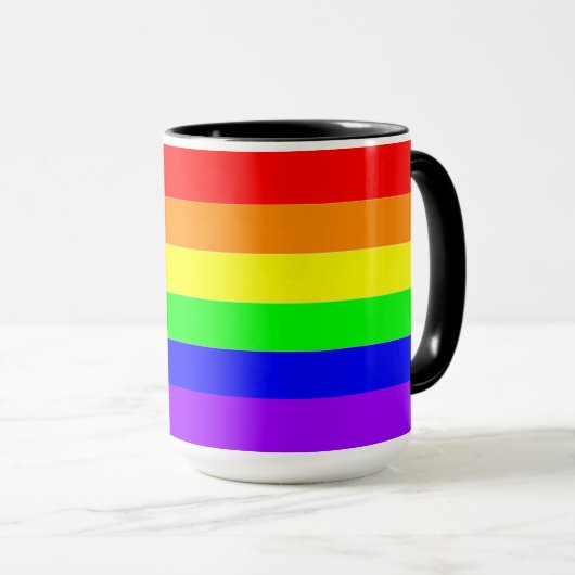 Progress Rainbow Pride Tasse (VorderseiteRechts)