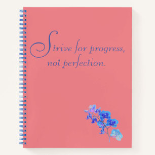 Progress Spiral Notebook Notizblock
