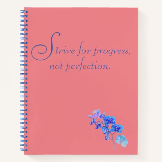Progress Spiral Notebook Notizblock (Vorderseite)