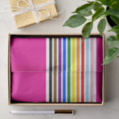 Progress Strips Pink-Logo-Vorlage Seidenpapier (Geschenk)