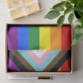 Progressive Flagge Seidenpapier (Geschenk)