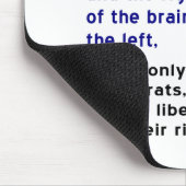 Progressive im richtigen Sinn Mousepad (Ecke)