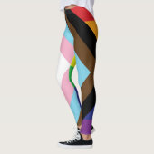 Progressive LGBTQIA-Flagge Leggings (Links)