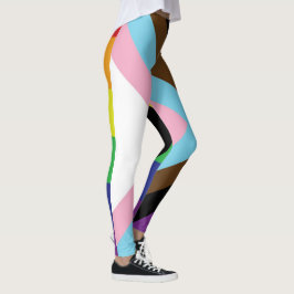 Progressive LGBTQIA-Flagge Leggings