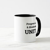 Progressive & Moderates UNITE! Tasse (VorderseiteRechts)