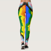 Progressive Pride-Liebe ist Liebe Leggings (Rückseite)