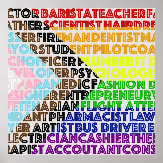 Progressive Rainbow Flag LGBT Gay Script Poster (Vorne)