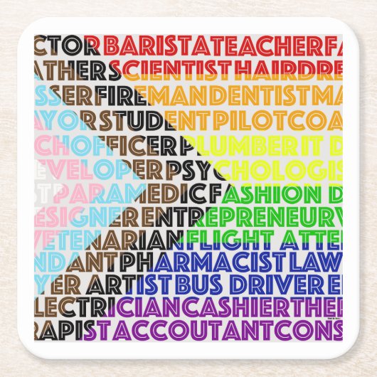 Progressive Rainbow Flag LGBT Gay Script Rechteckiger Pappuntersetzer (Vorderseite)