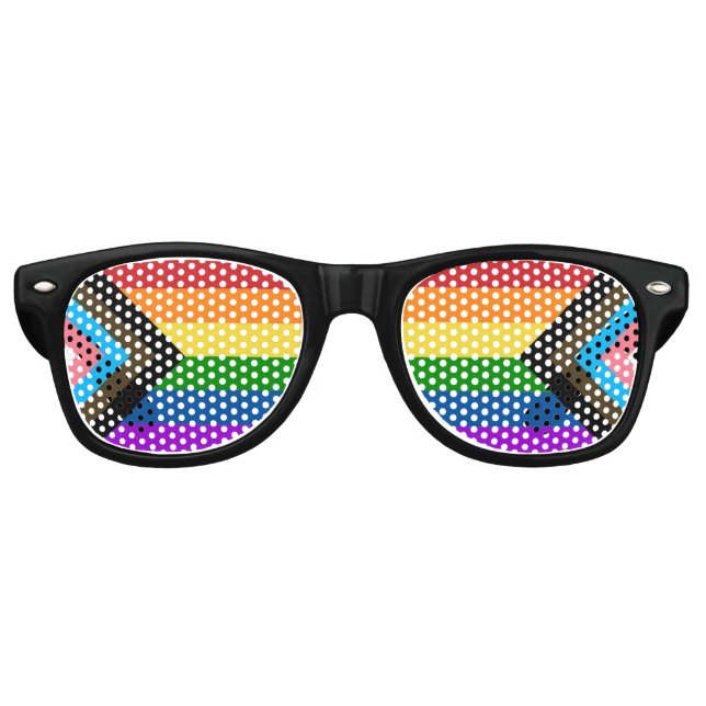 Progressive Stolperglasbrille Partybrille (Vorderseite)