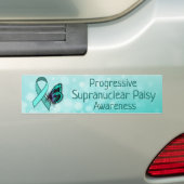 Progressive supranuclear Palsy Awareness Ribbon Autoaufkleber (Auf Auto)