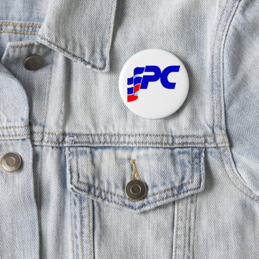 Progressives konservatives Party-altes Logo Button (Beispiel)