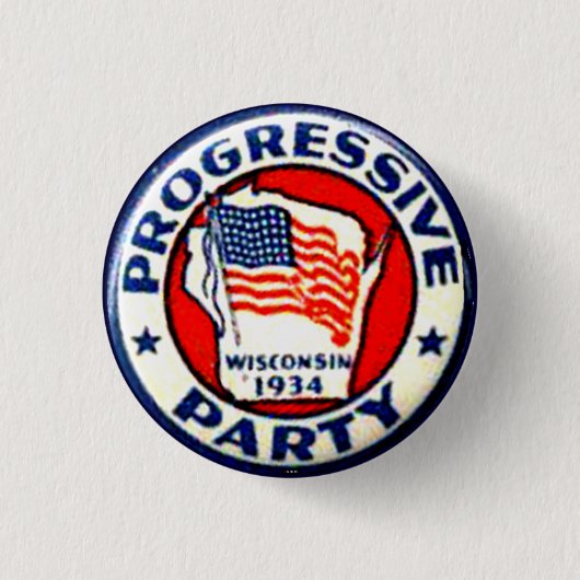 Progressives Party - Knopf Button (Vorderseite)