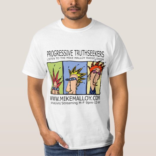PROGRESSIVES TRUTHSEEKER T-Shirt (Vorderseite)