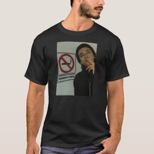 prohibido fumar (cerati) Camiseta Premium de cuell T-Shirt (Vorderseite)