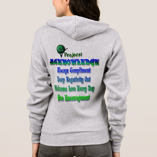 ProjACK Awareness2 Hoodie (Rückseite)