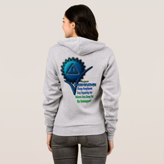 ProjACK-Bewusstsein Hoodie (Schwarz voll)