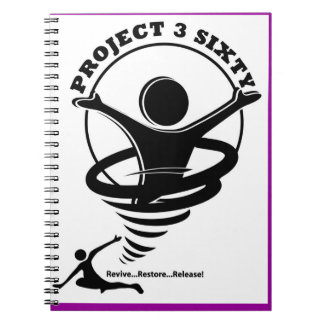 Project3Sixty gewundene e-gehend Zeitschrift Notizblock