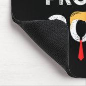 Project 2025 Trumps Projekt gegen Trump Mousepad (Ecke)