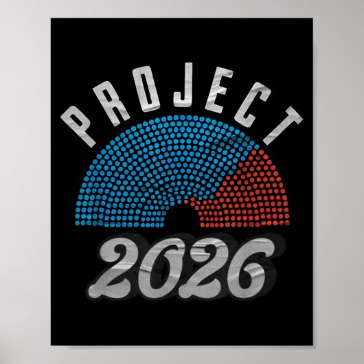 Project 2026 Tee Shirt Poster (Vorne)