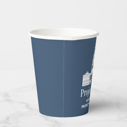 Project 2026 Vote for Democracy Pappbecher (Rechts)