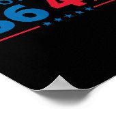 Project 8647 Resist Subtle Foxtrot Delta Tango Pro Poster (Ecke)