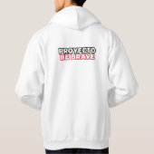 Project Be Brave Sevilla Hoodie (Spanisch) (Rückseite)
