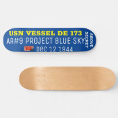 PROJECT BLUE SKY Skateboard (Horizontal)