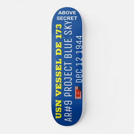 PROJECT BLUE SKY Skateboard (Vorderseite)