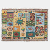 Project Hail Mary Patchwork-Wurfdecke Decke (Vorderseite)