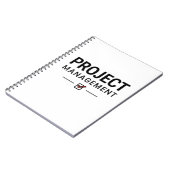 Project Management Notizblock (Linke Seite)