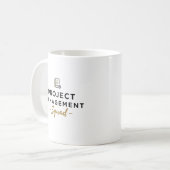 Project Management Squad – Dokumentensymbol Kaffeetasse (Vorderseite Links)