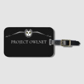 Project Owlnet Gepäckanhänger (Vorderseite (Horizontal))