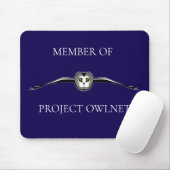 Project Owlnet-Mauspad Mousepad (Mit Mouse)