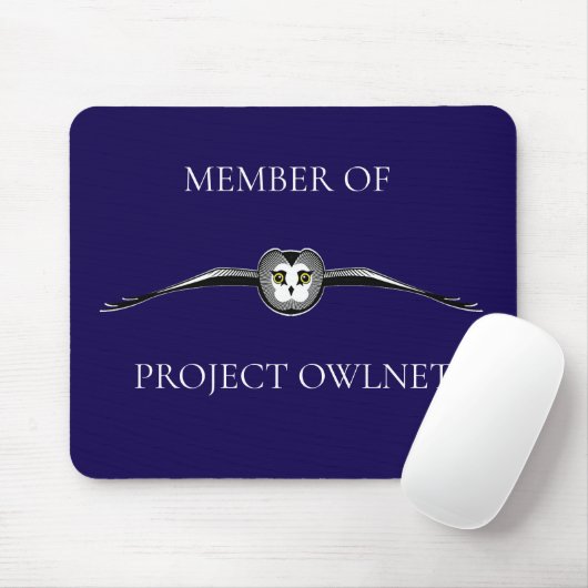 Project Owlnet-Mauspad Mousepad (Mit Mouse)