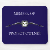 Project Owlnet-Mauspad Mousepad (Vorne)