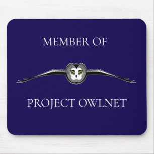Project Owlnet-Mauspad Mousepad