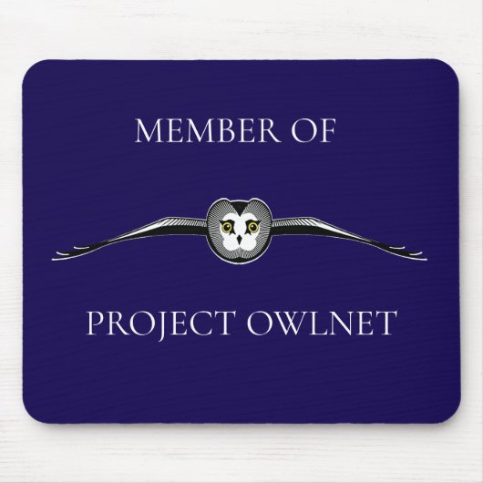 Project Owlnet-Mauspad Mousepad (Vorne)