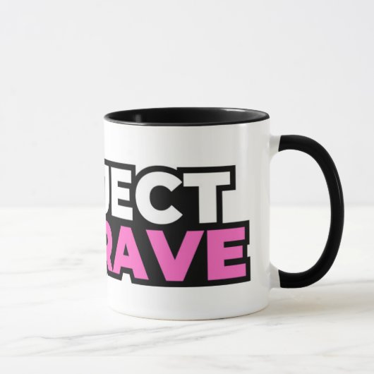 Project Sei Mutig Kaffeetasse (Rechts)