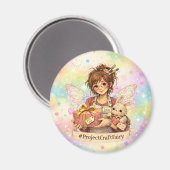 #ProjectCraftFairy - Craft-Community-Spendenaktion Magnet (Vorderseite/Rückseite)
